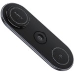 Безпроводное зарядное устройство Wireless QI 3in1 15W E19 Qi2 Acefast Balck Безпроводное зарядное устройство Wireless QI 3in1 15W E19 Qi2 Acefast Balck