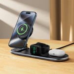 Безпроводное зарядное устройство Wireless QI 3in1 15W E19 Qi2 Acefast Balck Безпроводное зарядное устройство Wireless QI 3in1 15W E19 Qi2 Acefast Balck