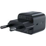 Сетевое зарядное устройство 1Type-C 20W 3A Gan A73 mini Fast Charger Black Acefast Сетевое зарядное устройство 1Type-C 20W 3A Gan A73 mini Fast Charger Black Acefast