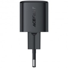Сетевое зарядное устройство 1Type-C 30W Gan A118 Fast Charger black Acefast