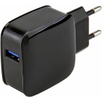 Сетевое зарядное устройство SK 1USB 18W QС3.0 Black