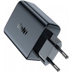 Сетевое зарядное устройство 1USB 1Type-C 50W Gan A29 Fast Charger Black Acefast Сетевое зарядное устройство 1USB 1Type-C 50W Gan A29 Fast Charger Black Acefast