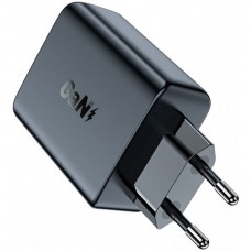 Сетевое зарядное устройство 1USB 1Type-C 50W Gan A29 Fast Charger Black Acefast