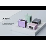 Сетевое зарядное устройство 1USB 2Type-C 65W 3.6A Gan A45 Fast Charger Purple Acefast Сетевое зарядное устройство 1USB 2Type-C 65W 3.6A Gan A45 Fast Charger Purple Acefast