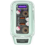 Сетевое зарядное устройство 1USB 2Type-C 65W 3.6A Gan A45 Fast Charger Turquoise Acefast Сетевое зарядное устройство 1USB 2Type-C 65W 3.6A Gan A45 Fast Charger Turquoise Acefast