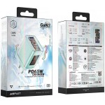 Сетевое зарядное устройство 1USB 2Type-C 65W 3.6A Gan A45 Fast Charger Turquoise Acefast Сетевое зарядное устройство 1USB 2Type-C 65W 3.6A Gan A45 Fast Charger Turquoise Acefast