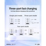 Сетевое зарядное устройство 1USB 2Type-C 65W 3.6A Gan A45 Fast Charger Turquoise Acefast Сетевое зарядное устройство 1USB 2Type-C 65W 3.6A Gan A45 Fast Charger Turquoise Acefast
