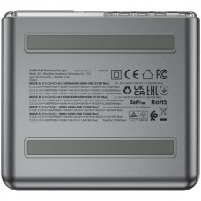 Сетевое зарядное устройство 1USB 3Type-C 218W 5A Gan Z4 Fast Charger Acefast Black