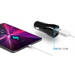 Сетевое зарядное устройство 2USB 12W 2.1A ECA-24 Black Defender Сетевое зарядное устройство 2USB 12W 2.1A ECA-24 Black Defender