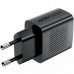 Сетевое зарядное устройство 2USB 12W 2.4A A86 Black Acefast
