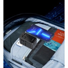 Сетевое зарядное устройство 2USB 2Ензу-С 100W PD 3A сharger diamond Black Choetech Сетевое зарядное устройство 2USB 2Ензу-С 100W PD 3A сharger diamond Black Choetech