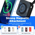 УМБ Energizer Magnetic Wireless 10000mAh 20W PD 3A AC QI-15W built-in 1Type-C 1USB In/Out Balck УМБ Energizer Magnetic Wireless 10000mAh 20W PD 3A AC QI-15W built-in 1Type-C 1USB In/Out Balck