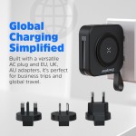 УМБ Energizer Magnetic Wireless 10000mAh 20W PD 3A AC QI-15W built-in 1Type-C 1USB In/Out Balck УМБ Energizer Magnetic Wireless 10000mAh 20W PD 3A AC QI-15W built-in 1Type-C 1USB In/Out Balck