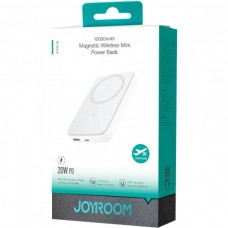УМБ Joyroom Magnetic Wireless 10000mAh JR-W020 20W 3A 1Type-C 1USB In/Out White