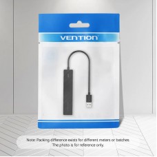 USB HUB Vention 5 в 1 Type-C-USB 4USB 1Type-C 3.2 Gen2 2A 10Gbps 0.15m Black (CHOBB)