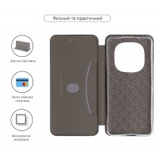 Чехол книжка ArmorStandart PU G-Case для Xiaomi Redmi Note 15 Pro 4G Grey (ARM89971)