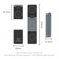Безпроводное зарядное устройство Vention 15W 3-in-1 Magnetic Wireless Gray