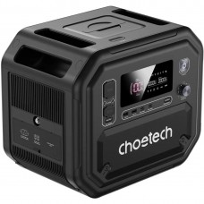 Зарядна станція Choetech BS064 2500Вт (2160Вт/г) AC LiFePo4 MPPT UPS PD 100W Black