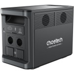 Зарядна станція Choetech BS065 1800Вт (1536Вт/г) AC LiFePo4 MPPT UPS USB-C PD 100W Black Зарядна станція Choetech BS065 1800Вт (1536Вт/г) AC LiFePo4 MPPT UPS USB-C PD 100W Black