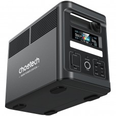 Зарядна станція Choetech BS065 1800Вт (1536Вт/г) AC LiFePo4 MPPT UPS USB-C PD 100W Black