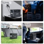 Зарядна станція Choetech BS065 1800Вт (1536Вт/г) AC LiFePo4 MPPT UPS USB-C PD 100W Black Зарядна станція Choetech BS065 1800Вт (1536Вт/г) AC LiFePo4 MPPT UPS USB-C PD 100W Black