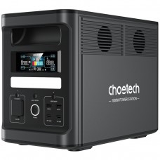 Зарядна станція Choetech BS065 1800Вт (1536Вт/г) AC LiFePo4 MPPT UPS USB-C PD 100W Black