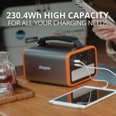 Зарядна станція Energizer 150Вт (230Вт/г) 2xDC LiFePO4 USB-C PD 60W