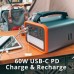 Зарядна станція Energizer 150Вт (230Вт/г) 2xDC LiFePO4 USB-C PD 60W