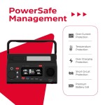 Зарядна станція Energizer 300Вт (293Вт/г) DC Li-ion MPPT QI-10W USB-C PD 60Вт ліхтар Зарядна станція Energizer 300Вт (293Вт/г) DC Li-ion MPPT QI-10W USB-C PD 60Вт ліхтар