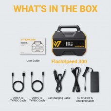 Зарядна станція Vtoman FlashSpeed 300Вт/г DC/PD In MPPT LiFePo4 Зарядна станція Vtoman FlashSpeed 300Вт/г DC/PD In MPPT LiFePo4