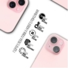 Гидрогелевая пленка ArmorStandart для камеры Apple iPhone 15 Plus (6шт) (ARM72555) Transparent