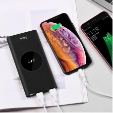 УМБ Power Bank Hoco J37 Wisdom Wireless Charger 10000mAh Black