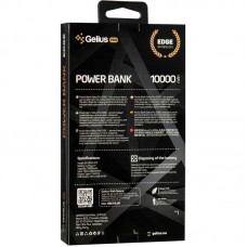 УМБ Power Bank Gelius Pro Edge GP-PB10-013 2USB 2A Type-C 10000mAh Gold