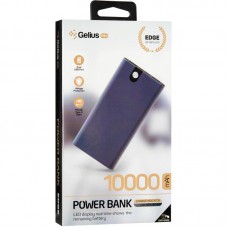 УМБ Power Bank Gelius Pro Edge GP-PB10-013 2USB 2A Type-C 10000mAh Grey