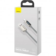 Кабель USB-Type-C Baseus Display Fast Charging 40W 5A 1m (CATSK-0S) Silver