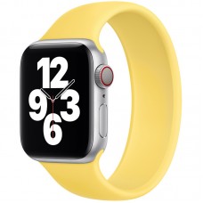 Ремешок TPU SK Solo Loop для Apple Watch 38 40mm Yellow (S)