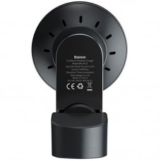 Автодержатель Baseus Big Energy Wireless MagSafe 15W 2A Magnetic дефлектор (WXJN-01) Black