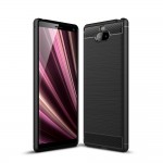 Чехол накладка TPU SK Fiber Carbon для Sony Xperia 10 Black Чехол накладка TPU SK Fiber Carbon для Sony Xperia 10 Black