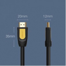 Кабель HDMI-HDMI V2.0 Ugreen HD101 4K 60Hz 5m Black (10167)