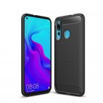 Чехол накладка TPU SK Fiber Carbon для Huawei Nova 4 Black