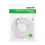 Кабель miniDisplayPort-miniDisplayPort Ugreen MD111 4K 30Hz 2m White (10429)