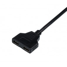 Кабель HDMI-HDMI 2x Atcom 0.1m Black (10901)