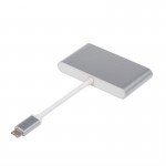 Адаптер Type-C-Type-C 3USB 3.0 Atcom 0.1m металл Grey (12808) Адаптер Type-C-Type-C 3USB 3.0 Atcom 0.1m металл Grey (12808)