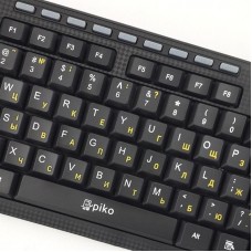 Клавиатура Piko KB-108 Black (1283126467103) USB