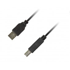 Кабель USB-Type-B Piko 2.0 AM-BM 3m Black (1283126473944)