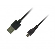 Кабель Piko USB-MicroUSB 1m Black REVERS (1283126474101)