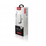 Сетевое зарядное устройство Intaleo TCG242 2USB 2.4A White (1283126477454) + cable USB-Lightning