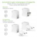 Сетевое зарядное устройство Intaleo TCA242 2USB 2.4A White (1283126477492)