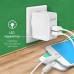 Сетевое зарядное устройство Intaleo TCA242 2USB 2.4A White (1283126477492)