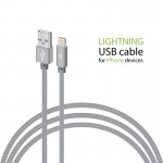 Кабель Intaleo USB-Lightning 1m CBGNYL1 Grey (1283126477652)